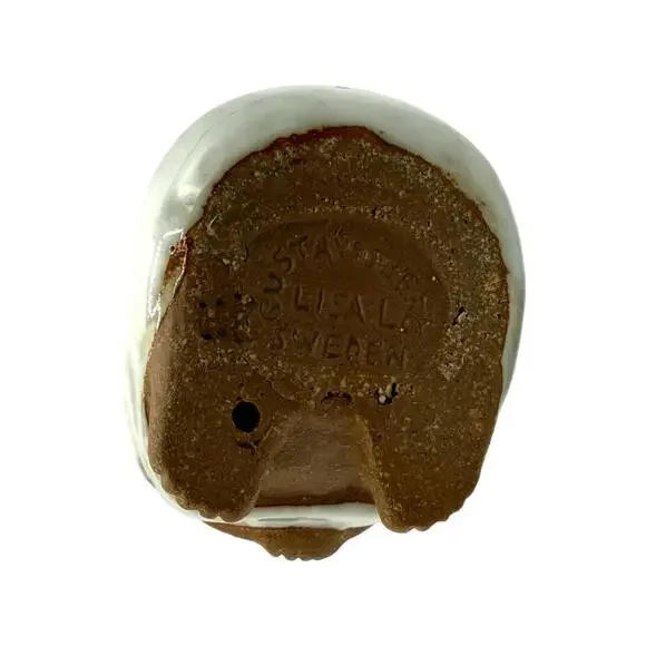 Vintage 1974 Lisa Larson Swedish “South” African Black Boy Stoneware Figurine